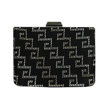 E38 El İşçiliği Tel Kırma Pörtföy Çanta 13x18 Cm-6404 Çok renkli