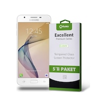 Samsung Uyumlu Galaxy J5 Prime Ekran Koruyucu Cam 5 Adet Ekonomik Paket (541371272) 20 Tl Fark Ile Apple  iPhone Hızlı Şarj Kablosu
