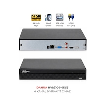 Nvr2104-4ks3 4 Kanal Güvenlik Sistemi Nvr Kayıt Cihazı