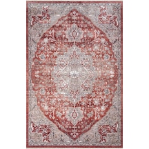 Nexus Halı Melides 72405 Degrade İplik Yumuşak Silinebilir Keçeleşmez Leke Tutmaz Vintage Premium Halı Çok Renkli