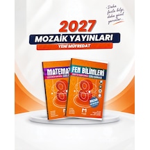 Mozaik Yayınları 8. Sınıf Matematik-fen Bilimleri Soru Bankası Seti 2 Kitap