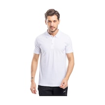 Slazenger SOHO I Erkek Polo Yaka Beyaz Tişört