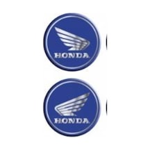 Damla Sticker Honda Mavi