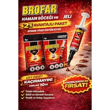 Brofar Jel Hamam Böceği Ve Karınca Jeli 5 Gr Etkili Haşere İlacı Ev İçi Kullanım 2 Adet