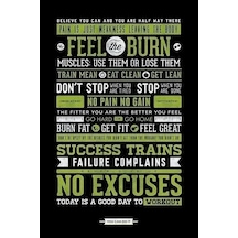 Maxi Poster Gym Motivational