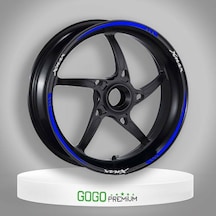 Reflektör Mavi Iv Yamaha Xmax Uyumlu 1 Set Jant Şeridi Çok Renkli
