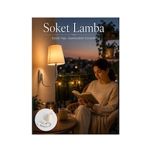Priz Lambası Esnek Kollu Yatak Başı Aydınlatma - Hs08371533-6009 Renkli Renkli