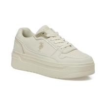 U.s. Polo Assn. Carolıne 5pr 102031411 Kadın Sneaker Ayakkabı Bej 36-40 Bej