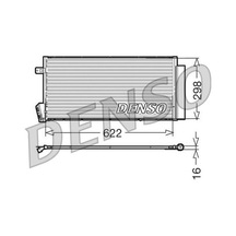 Denso Dcn09018 Klima Radyatörü Fıat Doblo 10 Combo 12 1.3 Dmtj- 1.6 Dmtj- 2.0 Dmtj 669x293x16 51838048- 51937924- 95510682