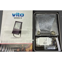 Vito Venta-d 3010050 150w Metal Halide Armatür Balast+ignatör Dahil - Ampül Hariç Siyah
