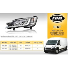 Far Sol 505211 Ducato Boxer Jumper Jumper14- Motorlu