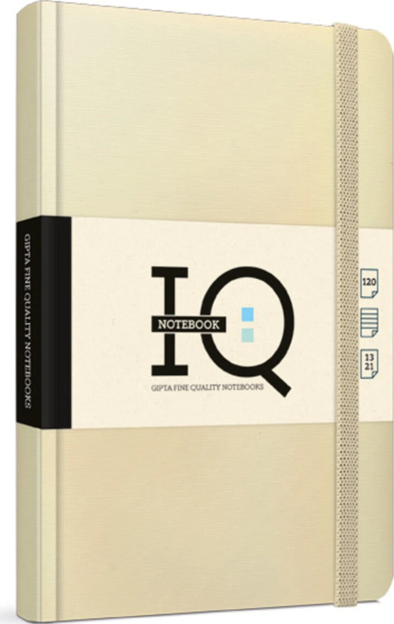 Iq İplik Dikiş Kapak 13x21 Cm Çizgili 120 Sayfa Defter 3-3943000