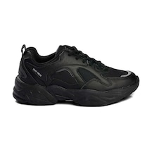 Conpax 6042-25 Deri Anorak Anatomik Kadın Sneaker Siyah