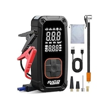 Rico 022-rc4074 Rico Dijital Akü Takviye Cihazı Ve Lastik Şişirme Kompresörü