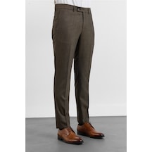 İmza Açık Kahverengi Yan Cep Comfort Fit Esnek Pantolon 1003255176