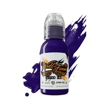 World Famous Amsterdam Purple Dövme Boyası 30ml Yoğun Mor Profesyonel Tattoo Ink
