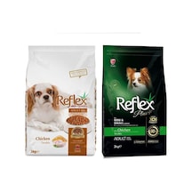 Reflex Tavuklu Küçük Irk Yetişkin Köpek Maması + Reflex Plus Tavuklu Küçük Irk Yetişkin Köpek Maması 2 x 3 KG