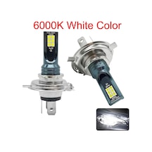 2 Adet H4 H7 Led Far H11 H8 H9 H10 H1 H3 Araba Sis Ampuller 9005 9006 Oto 6000k White H7 1 Piece Set