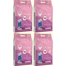Van Cat Baby Powder Kokulu İnce Taneli Kedi Kumu 4 x 10 KG