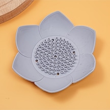 Buççin Online Mağaza Gri Silikon Sabunluk Lotus Silikon Sabunluk Silikon Gri Çok Renkli