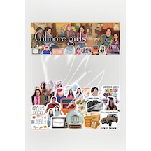 Gilmore Girls 30 Parça Sticker Paketi Suya Dayanıklı Laptop Termos Telefon Etiket Seti
