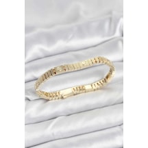 Ceylan Adam Gold Renk Vip Seri Bileklik Çok Renkli