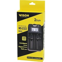 Wison Ws-2323 Pil Göstergeli 2 Li Pil Şarj Cihazı