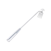 Ruicoo "4 Dişli Çelik Bahçe Yabani Ot Çekme Aleti - Dayanıklı Mangan Çeliği İle Üretilmiş"