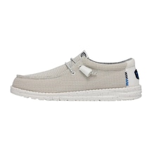 Whıte Sneaker Günlük Erkek Hd.40403 Hey Dude Wally Sport Mes Beyaz
