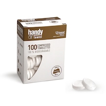 HandyTowel Sıkıştırılmış Tablet Bebek Mendili 100 adet