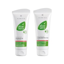 Lr Aloe Via Aloe Vera Propolis Krem 100 ML + Aloe Vera Konsantre Gel 100 ML