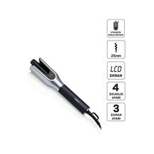 Ar5171 Revolution Pro Otomatik Bukle Ve Saç Maşası 25 Mm Seramik Lcd Ekran Siyah