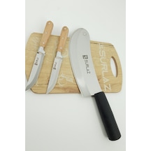 Sürmene Mutfak Bıçak Seti Soğan. Satırı. Pide Kesici