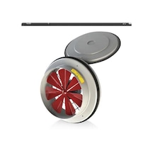 Fanex Kapaklı ve Flanşlı Aksiyal Aspiratör Havalandırma Fan 250Mm