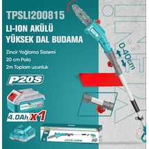 Total Tpslı 200815 Akülü Yüksek Dal Budama 4,0 Ah