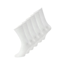 Jack&jones Jacnolan Solıd Tennıs Socks 6 Pack Beyaz