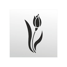 Folyo Sticker Lale Adkpquy772 70cm Uzunluk Siyah