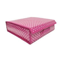 16 Bölmeli Çekmece Düzenleyici Organizer Pembe Benekli 102