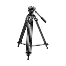 Pdx Plus,0508b Video Tripod,profosyonel Video Kmera Tripodu, Maksimum Yükseklik:1870 Mm