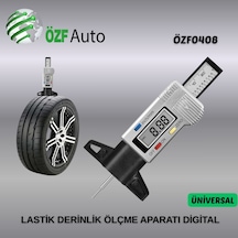 Özf0408 Lastik Derinlik Ölçme Aparatı Digital Ünüversal