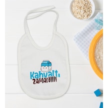 BK Kids Kahvaltı Zamanı Tasarımlı Bebek Mama Önlüğü - Model 1