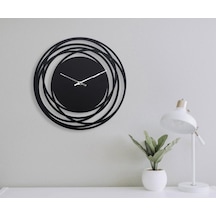 Ahşap Modern Duvar Saati (444628838)