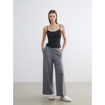 Lcw Dream Gri Beli Lastikli Kadın Pijama Altı