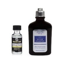 Walker Tape Protez Saç Kızıllık ve Sararma Önleyici Mor Şampuan 250 ML + Ultra Hold Saç Yapıştırıcı 15 ML