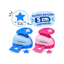 Bigpoint Şekilli Delgeç 5cm Yıldız X 4 Adet Diger