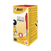 Bic Tükenmez Kalem M10 Basmalı 50 Li Kırmızı Diğer