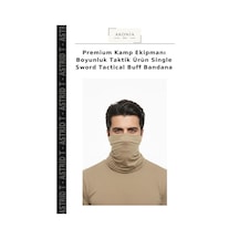 Astrid T Premium Kamp Ekipmanı Boyunluk Taktik Ürün Single Sword Tactical Buff Bandana Çok Renkli