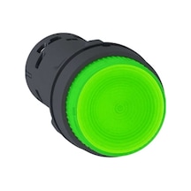 Schneider Xb7nw33m1 22 Mm Yeşil Işıklı Start Buton,1na,yaylı Tip