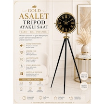 Gold Asalet Tripod Ayaklı Saat Asalet Serisi