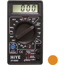 Hiye Dt-830d Dijital Ölçü Aleti Kompakt Dijital Multimetre Avometre
